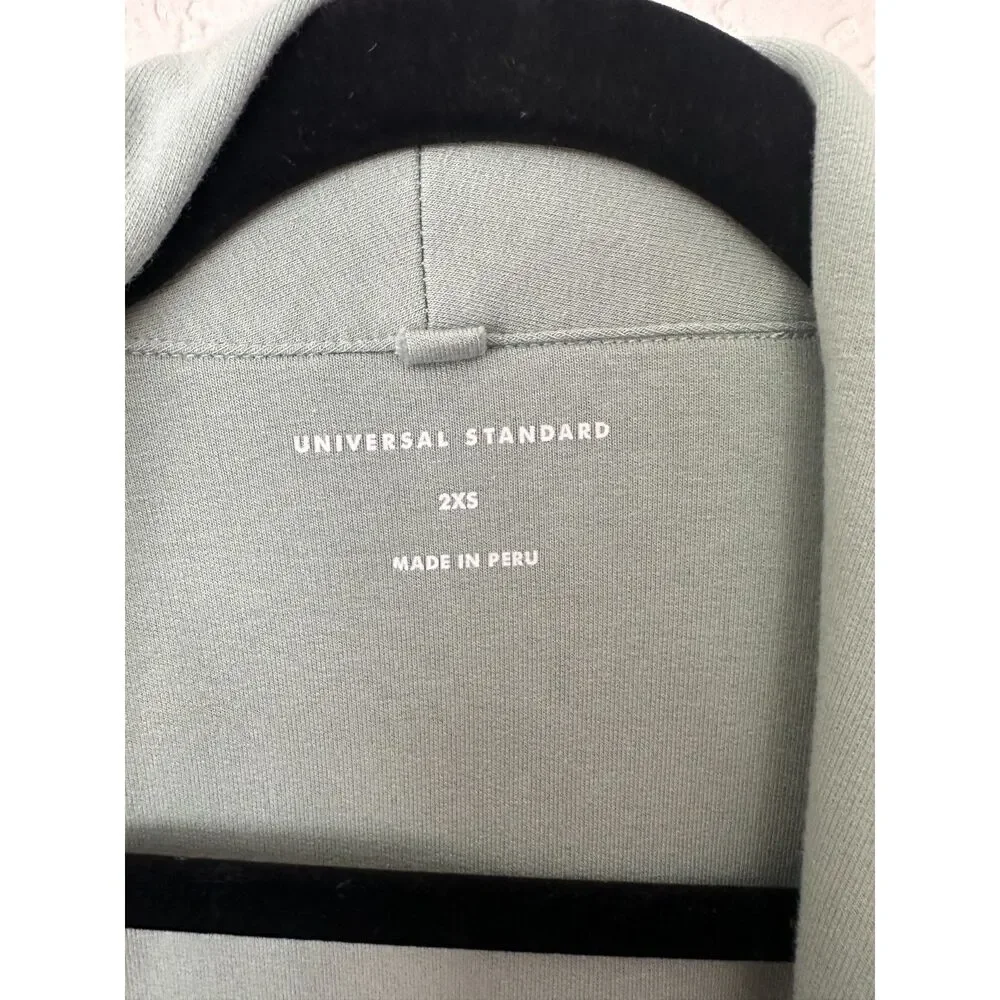 Universal Standard Rachele Lounge Robe Mist Size 6/8 - Picture 8 of 11